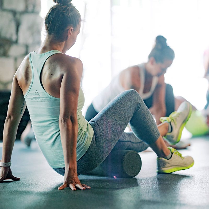 Women on a group training in our gym