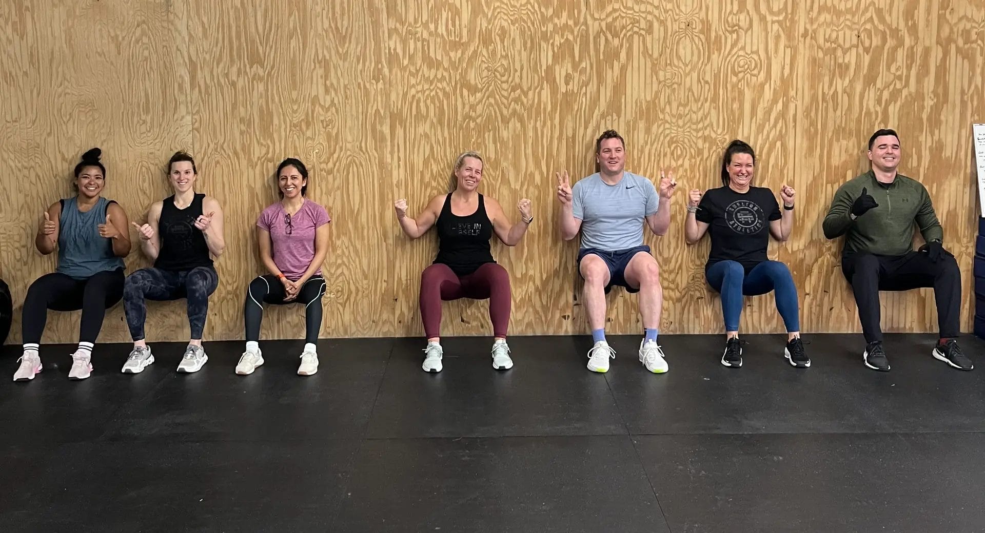 Group training at Shelton Athletics